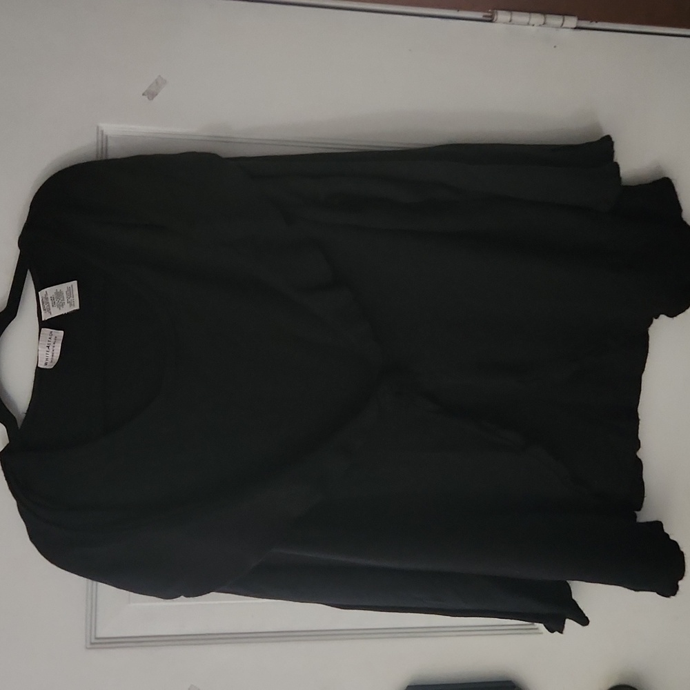 Mock vest sweater